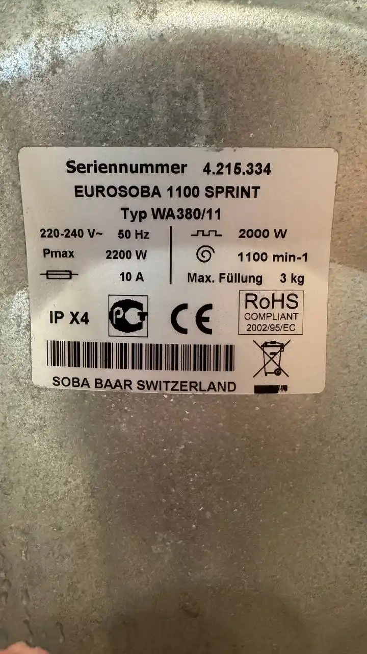 Продам стиральную машину Eurosoba 1100 Sprint
