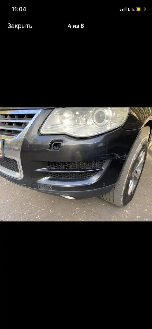 Продажа бампера Volkswagen Touareg 2008 года