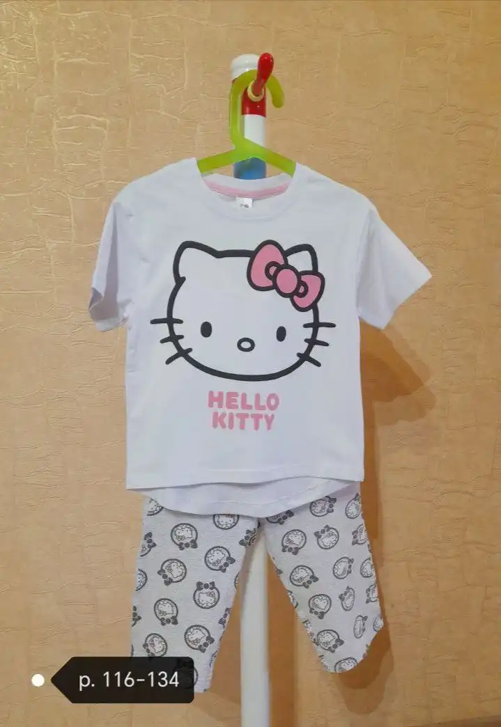 Пижамы Хэллоу Китти размер 122/128