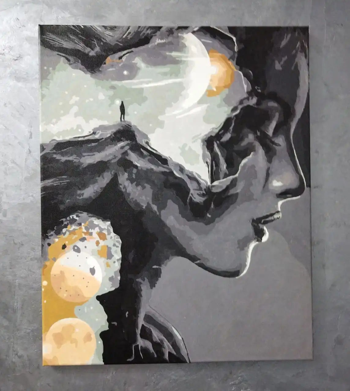 Картины холст акрил лак