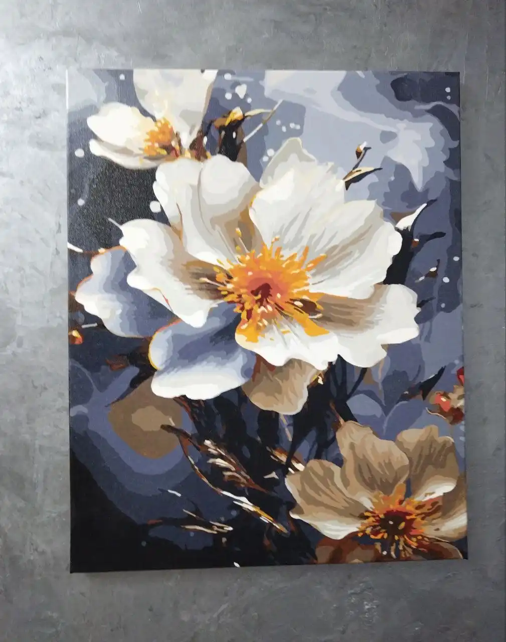 Картины холст акрил лак