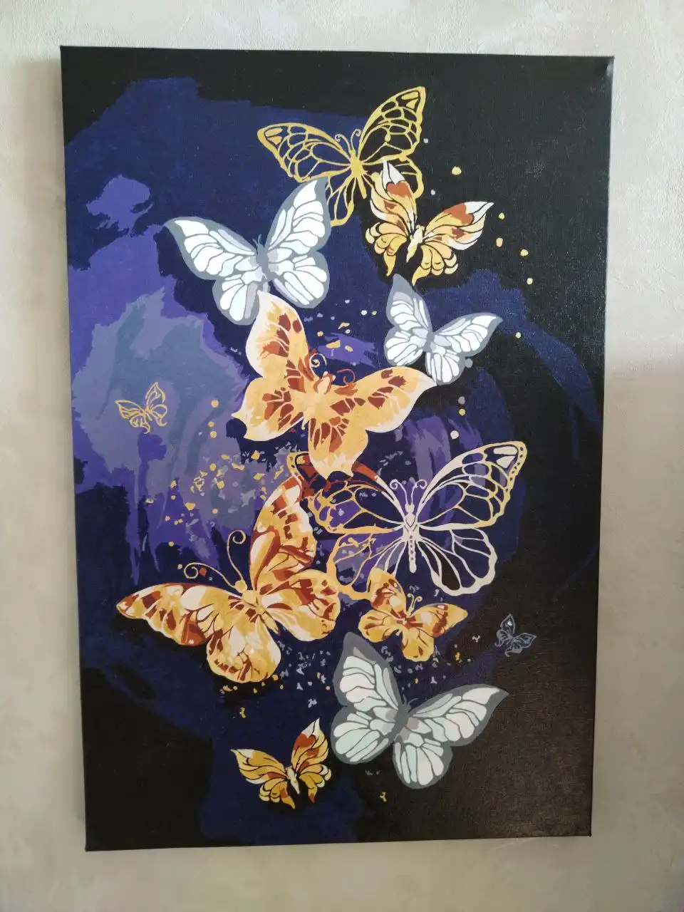 Картины холст акрил лак