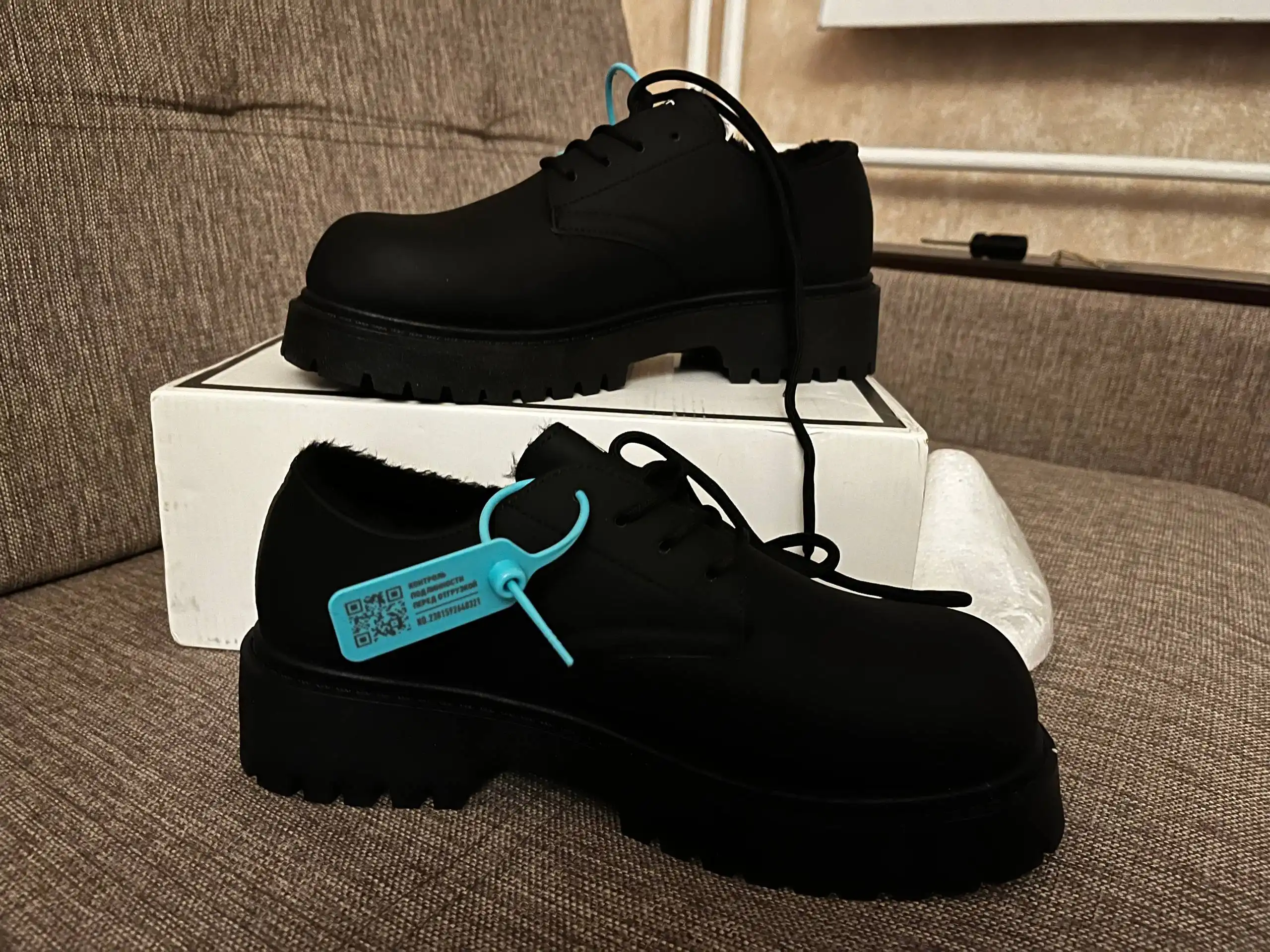 Оригинальная обувь Kaiser Microfiber Leather Derby