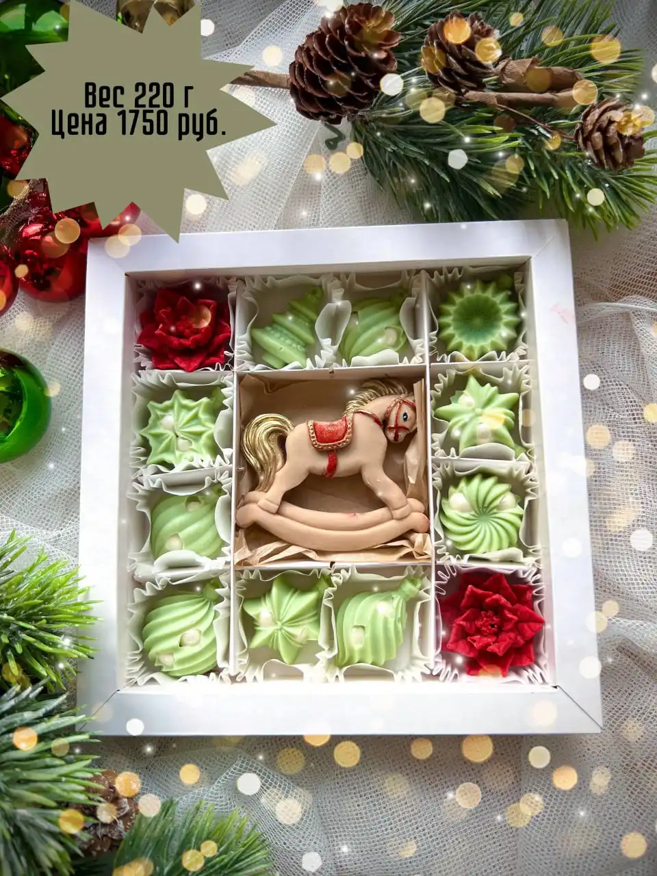 Рукотворные шоколадные конфеты и пряники к Новому году