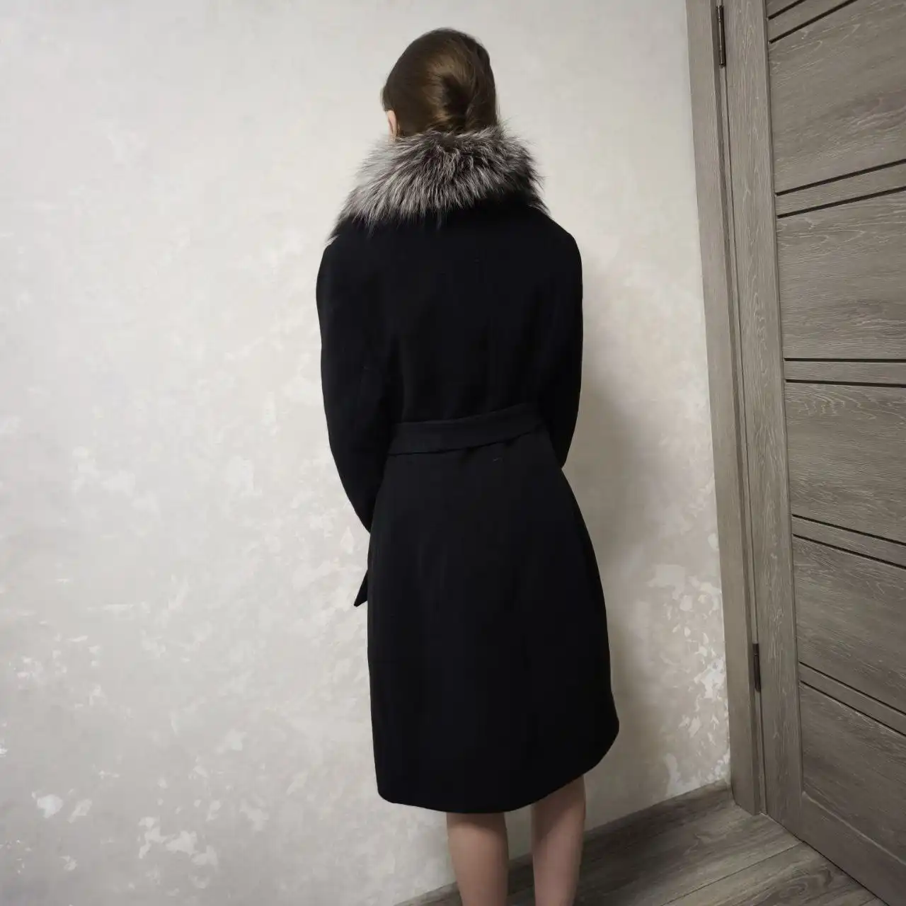 Продам пальто чернобурка 48 рр (маломерка)