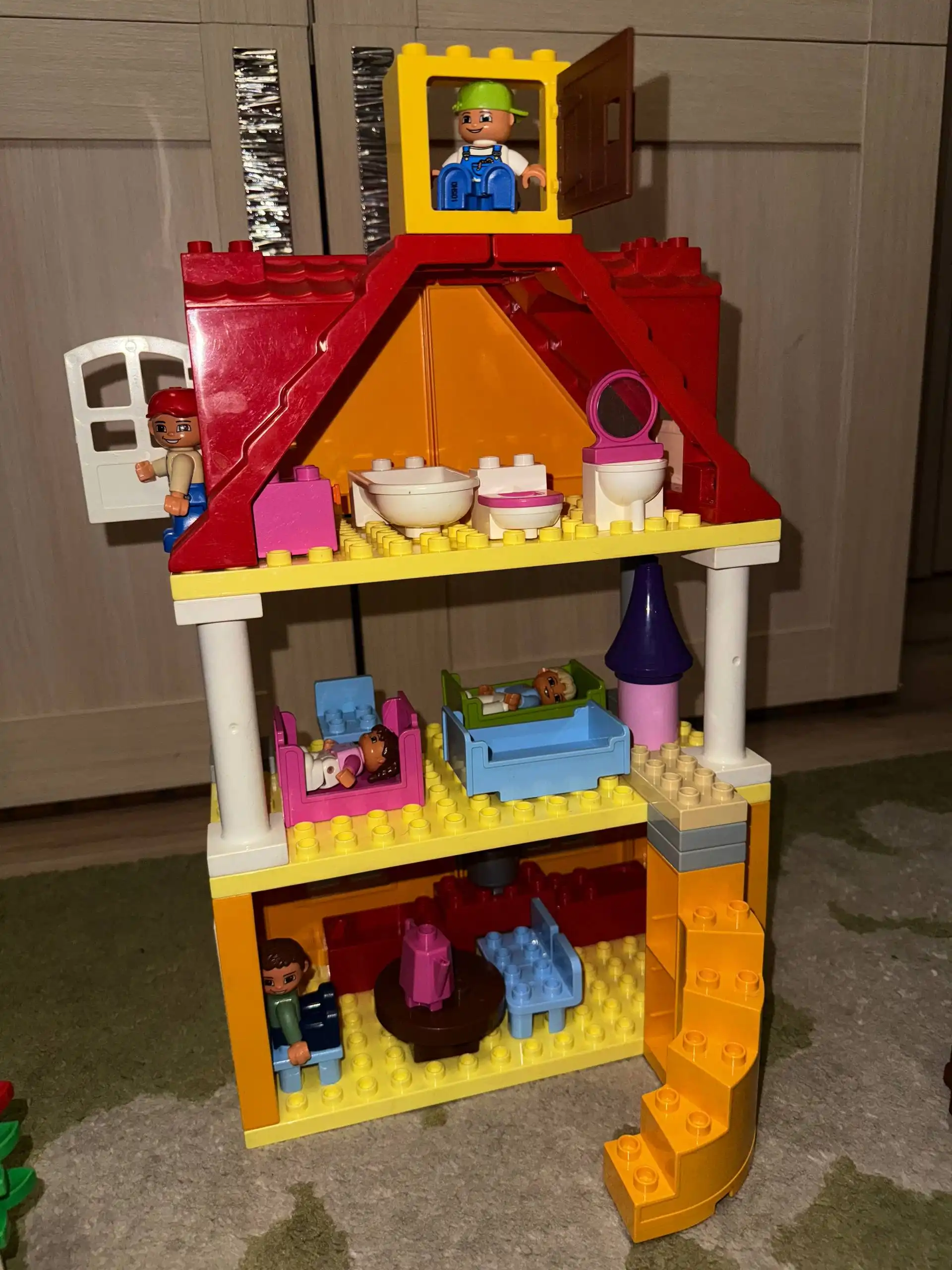 Лего дупло домик + зоопарк - Конструкторы (Товары для детей) в Люберцы