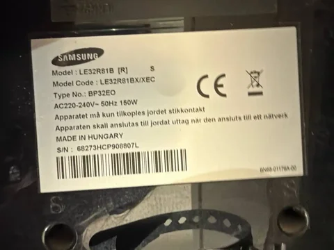 Продаю телевизор Samsung LE-32R81B - Бытовая техника в Калининград