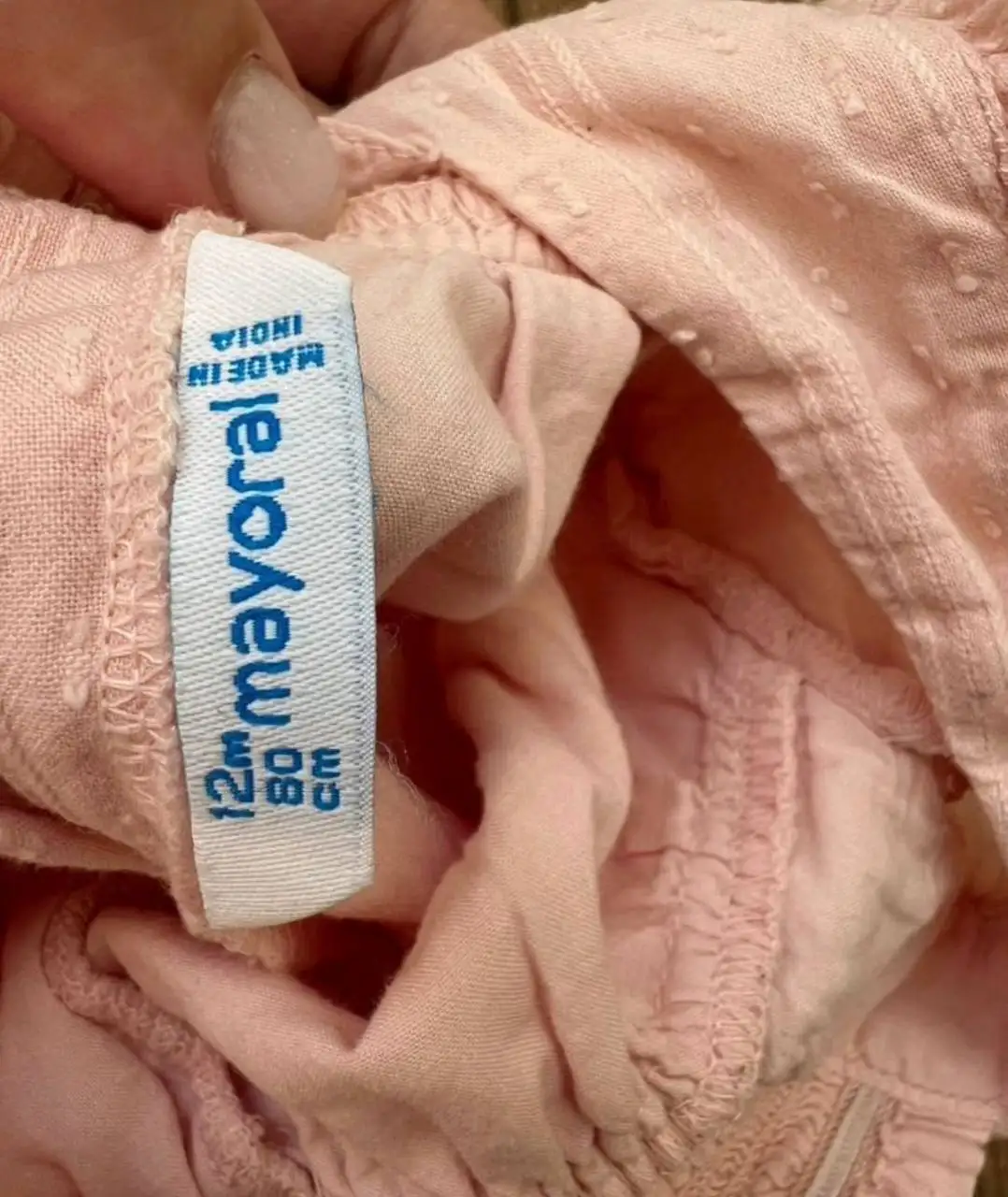 Комбинезон песочник летний для девочки Mayoral размер 80 - Одежда (Товары для детей) в Калининград