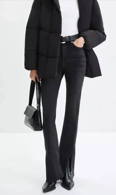 Куртка бомбер vilet и джинсы клеш Zarina - частное объявление в Калининград