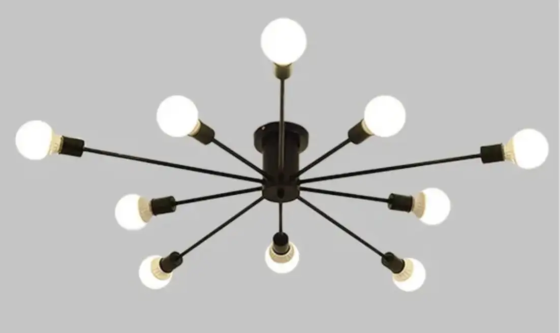 Новая стильная люстра для обмена на винтажные предметы интерьера - Освещение (Барахолка) в Калининград