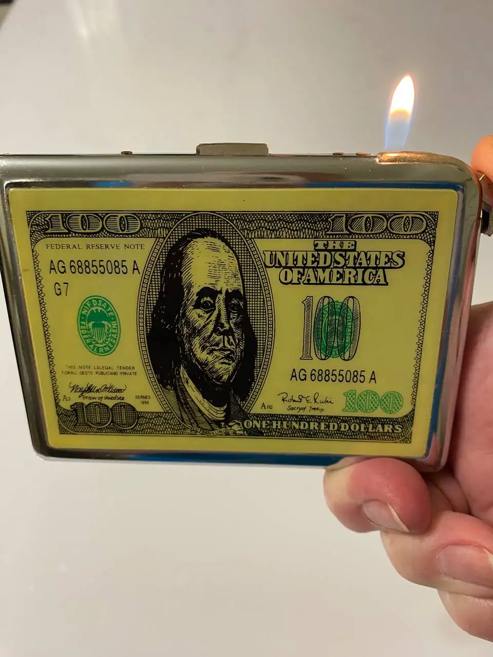 Портсигар с зажигалкой - Аксессуары (Барахолка) в Калининград