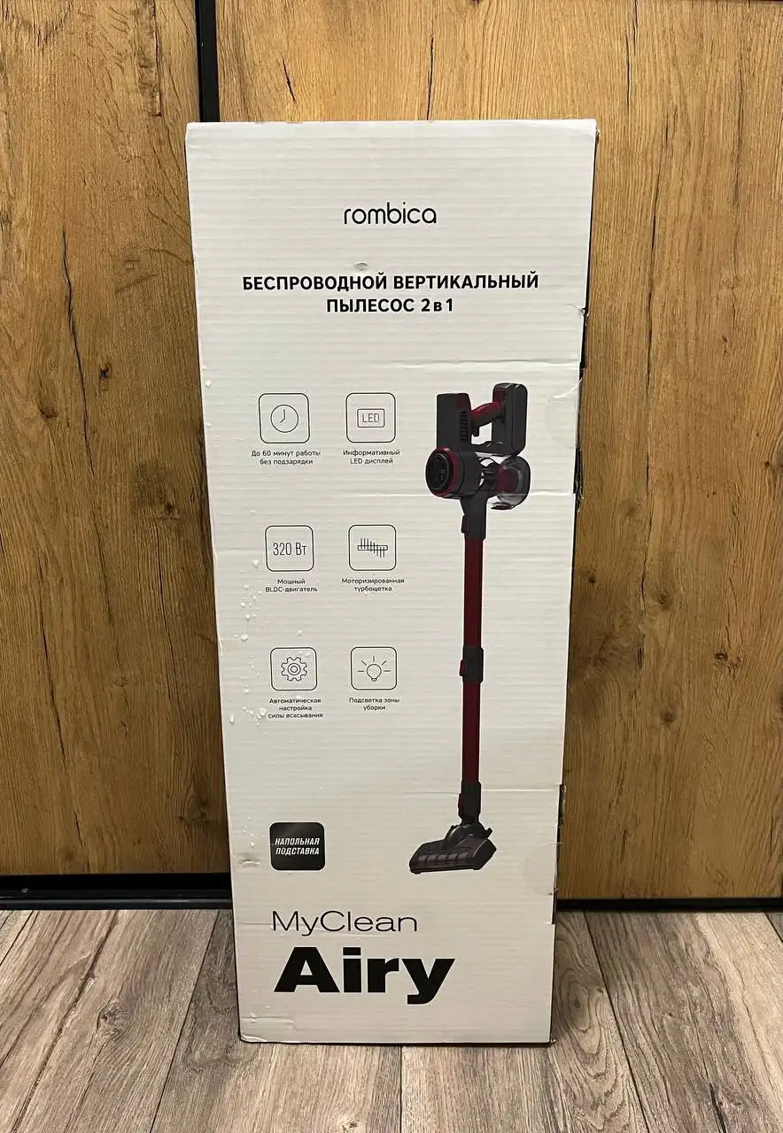 Пылесос Rombica MyClean Airy вертикальный беспроводной новый - Барахолка в Калининград