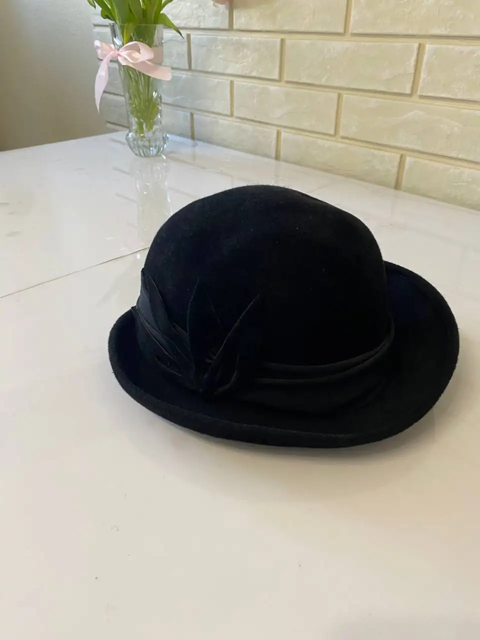 Женская фетровая шляпка размер 57 - Головные уборы (Одежда) в Калининград
