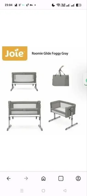 Продам детскую приставную кроватку с матрасом - частное объявление в Калининград