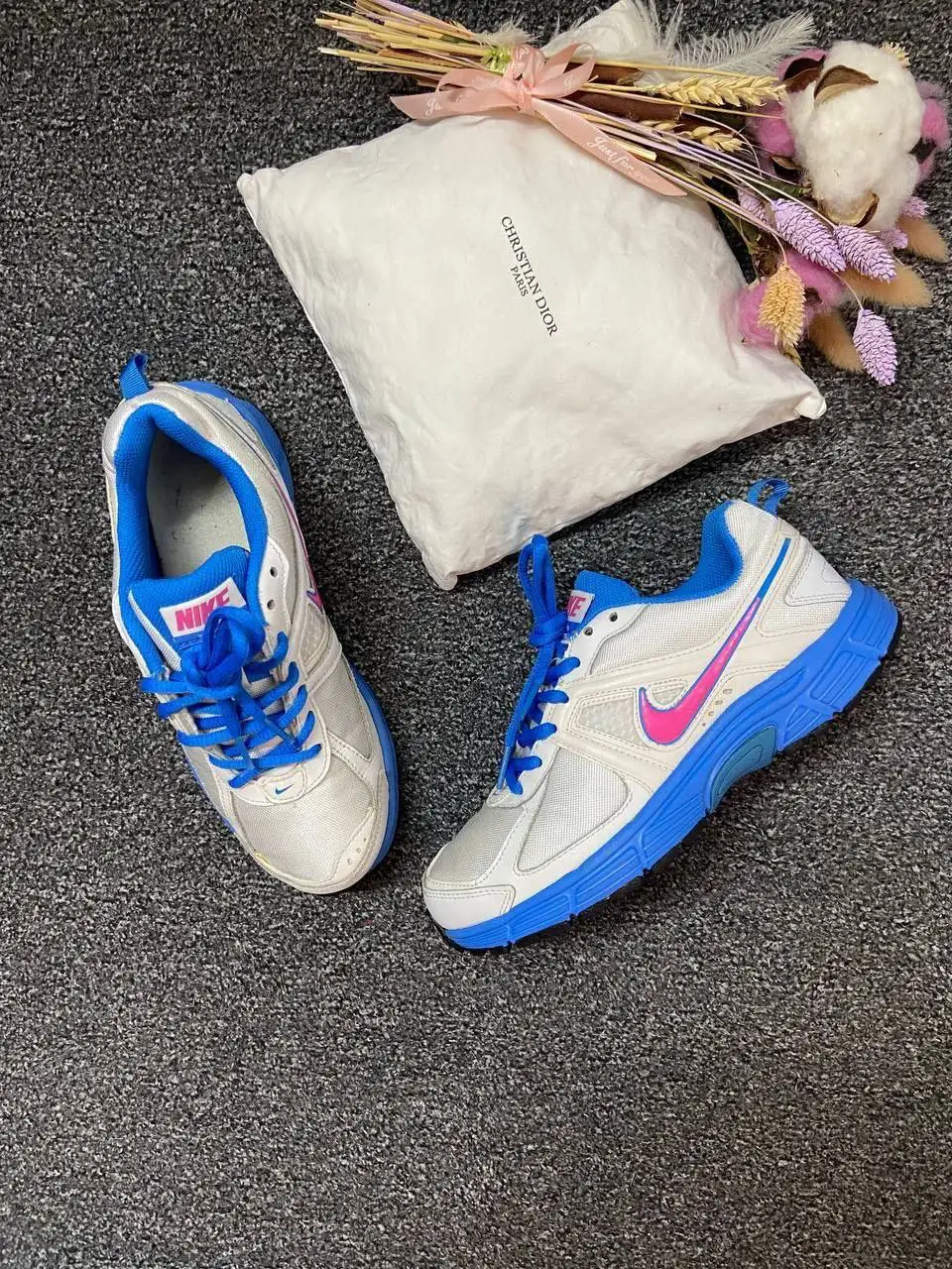 Женские кроссовки Nike Initiator Blue Originals - Обувь (Одежда) в Калининград