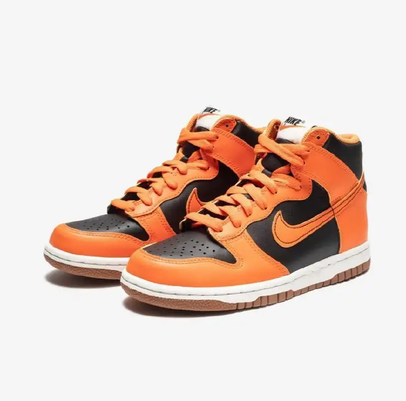 Высокие кроссовки Nike Dunk High GS Halloween Pumpkin - Обувь (Одежда) в Калининград