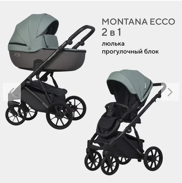 Коляска Riko Basic Montana Ecco 2 в 1 - частное объявление в Калининград