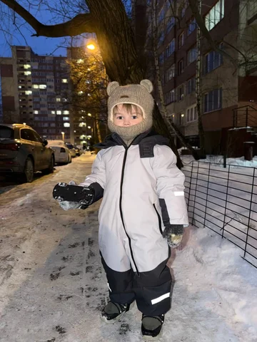 Зимний комбинезон на рост 98 см - Одежда для девочек в Калининград