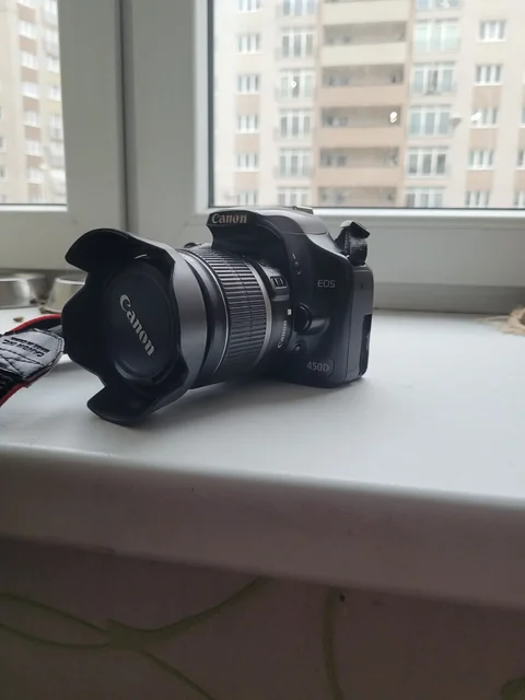 Canon EOS 450D с китовым объективом - Сетевое оборудование в Калининград