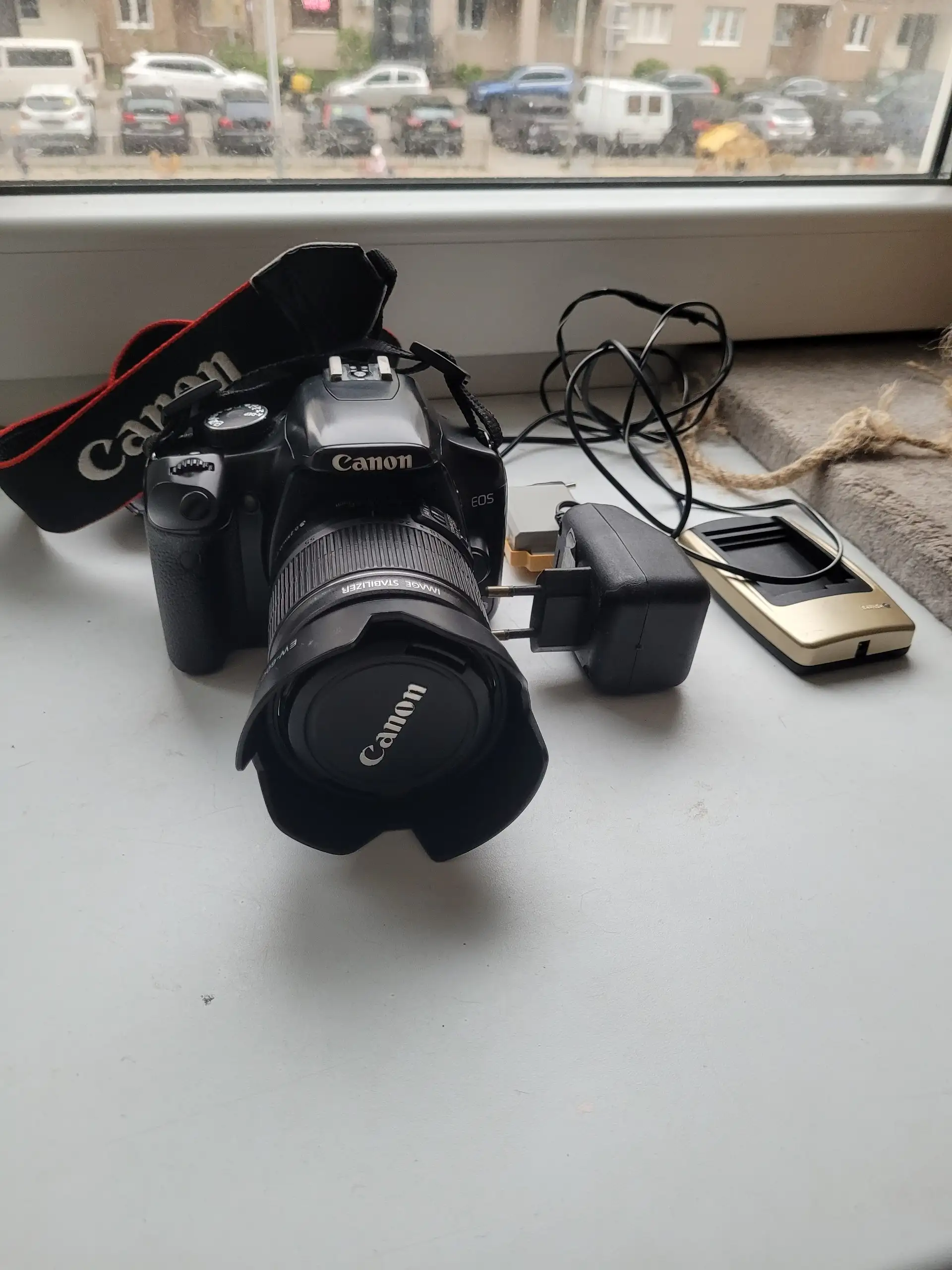 Canon EOS 450D с китовым объективом - Фототехника (Электроника) в Калининград