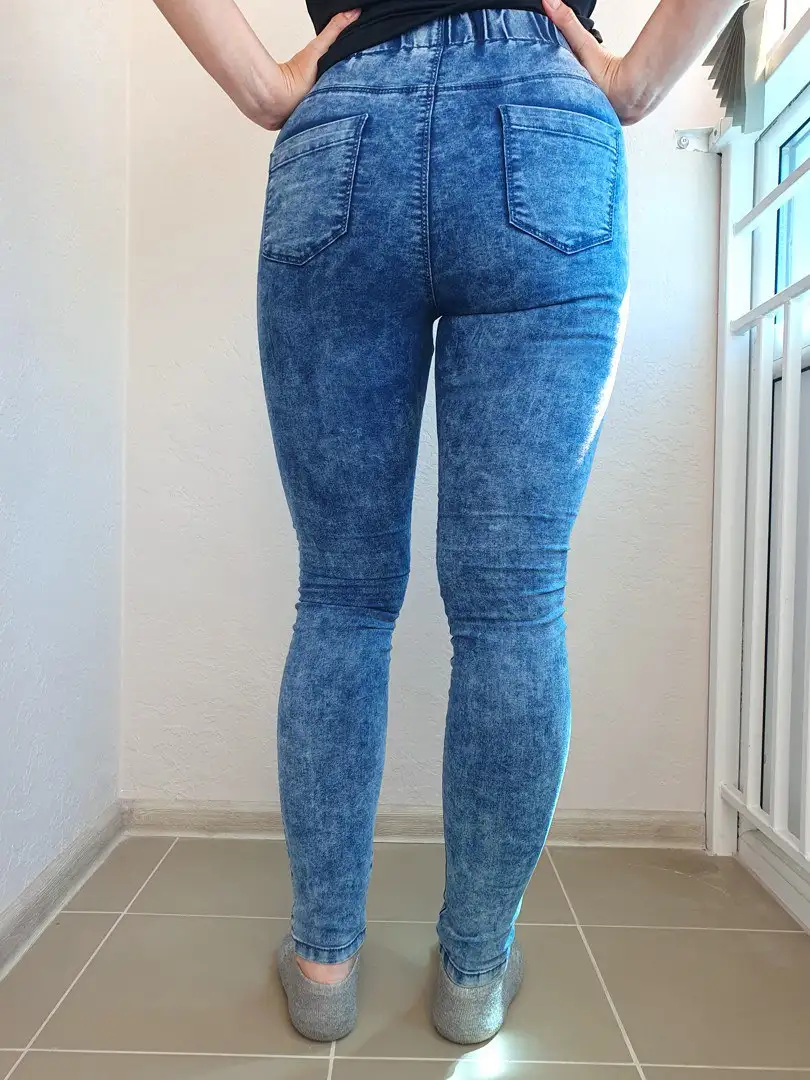 Новые женские джинсы на резинке PAPAYA DENIM - Джинсы (Одежда) в Светлогорск
