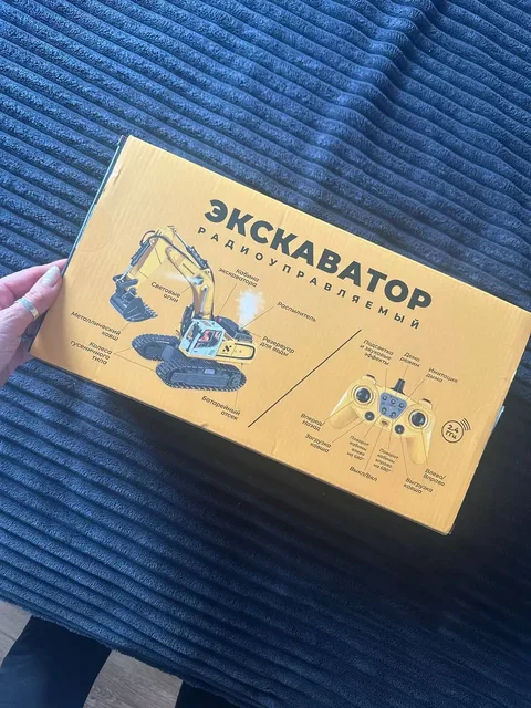 Новый экскаватор на радиоуправлении - handmade в Калининград