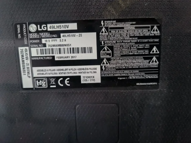 Продам ТВ LG 49" - Измерительные приборы в Калининград