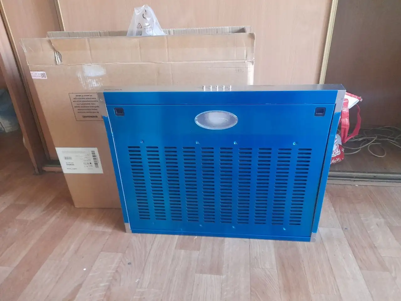 Вытяжка подвесная KRONA ERMINA 600 inox новая - Кухонные вытяжки (Для дома и дачи) в Калининград