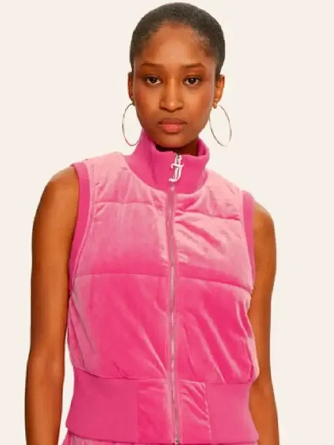 Оригинальная велюровая жилетка Juicy Couture - Украшения в Калининград