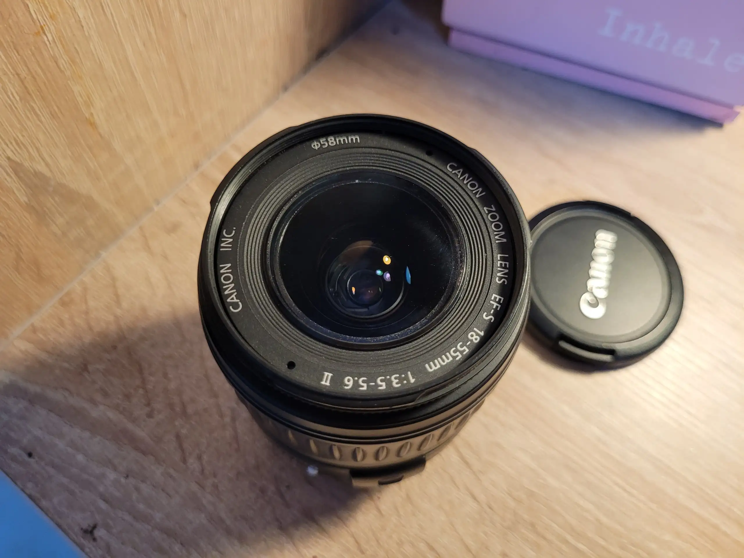 Продам объективы Canon 18-55mm и Гелиос 44-2 - Фототехника (Электроника) в Калининград