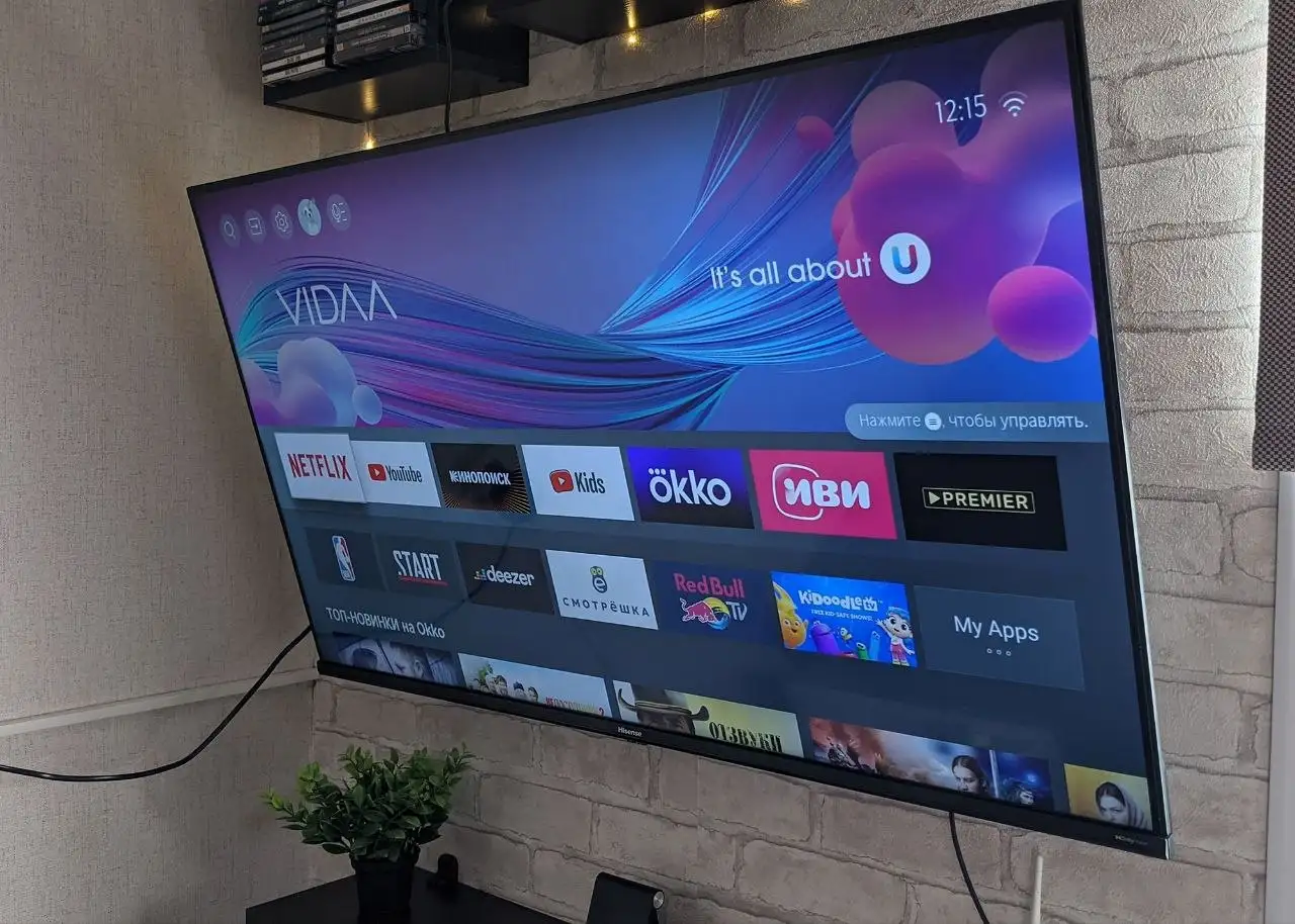 Hisense A6bg 55" - не работает подсветка - Телевизоры (Электроника) в Светлогорск