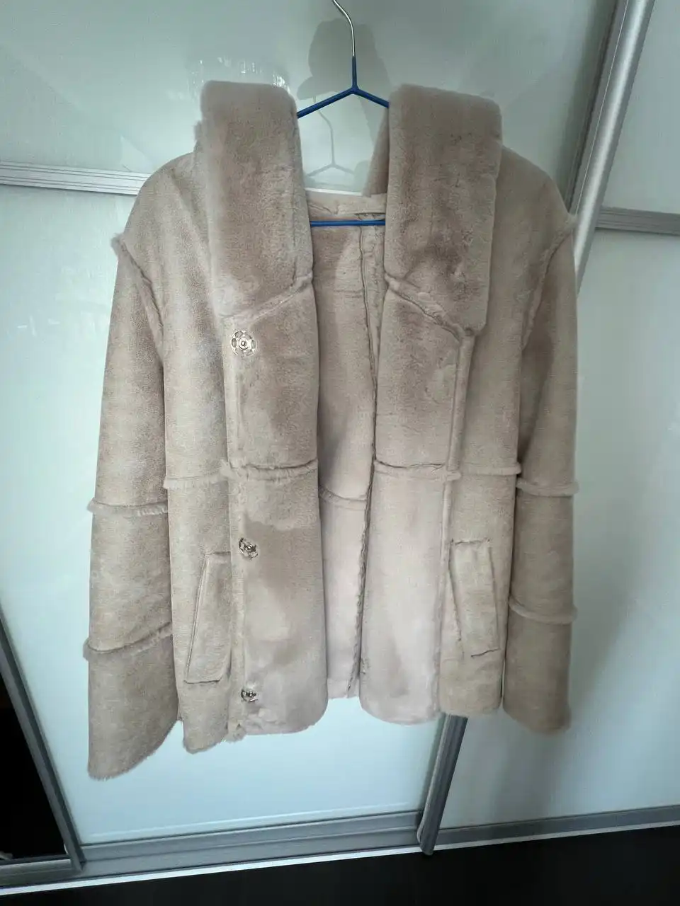 Дубленка натуральная 44 размер