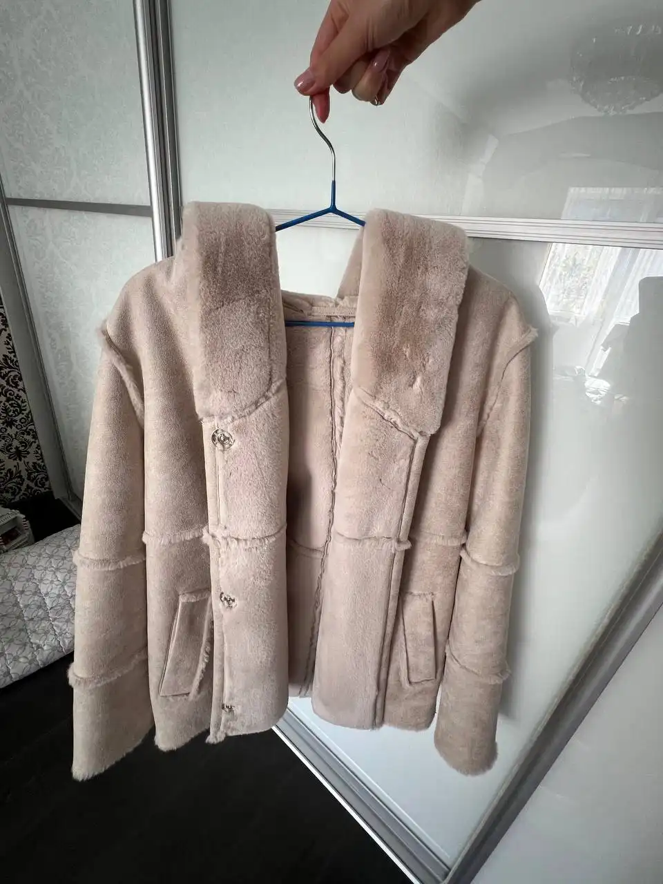 Дубленка натуральная 44 размер