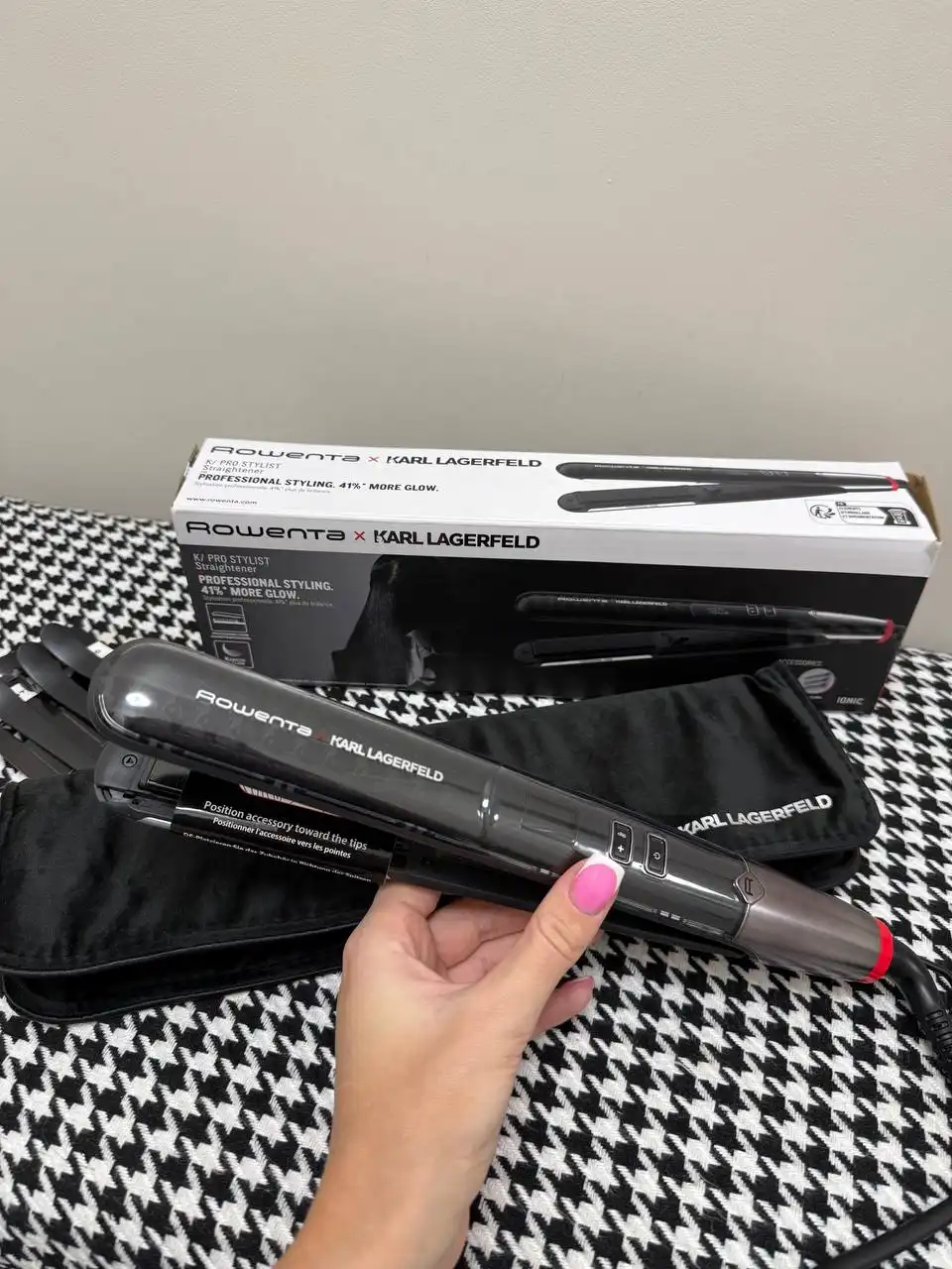 Продажа выпрямителя для волос Rowenta Karl Lagerfeld