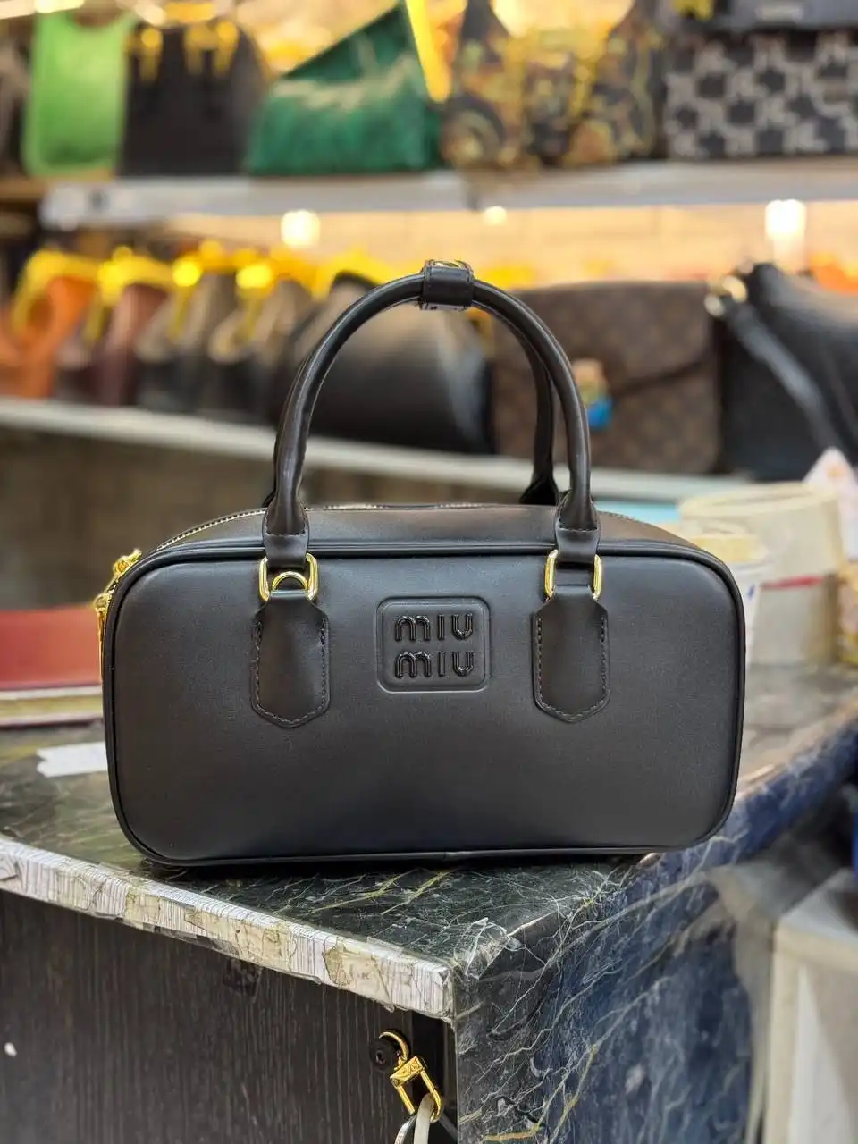 Сумка MIU MIU из экокожи с комплектом