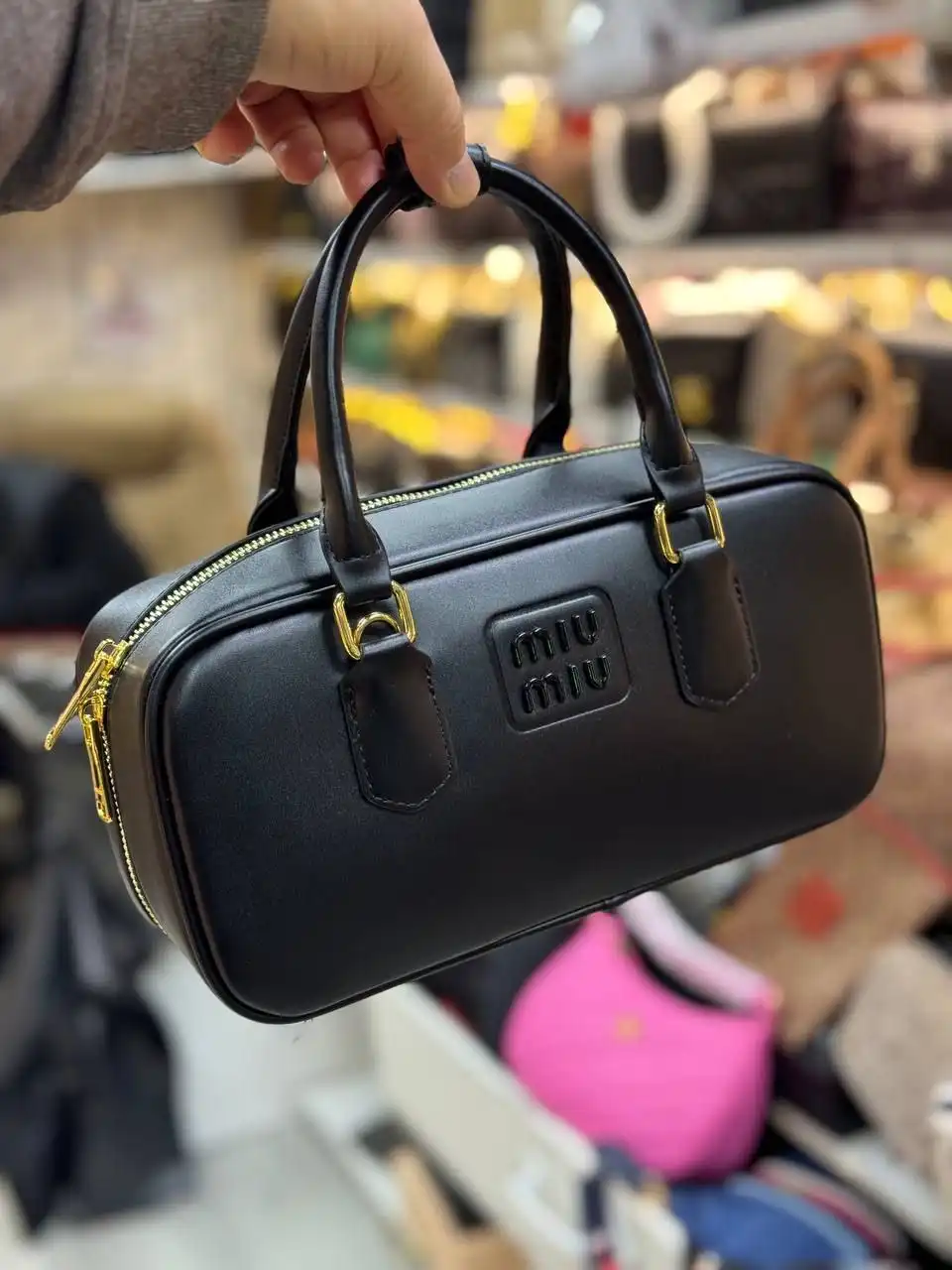 Сумка MIU MIU из экокожи с комплектом