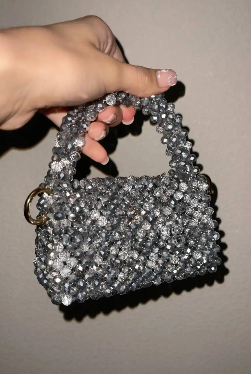 Стеклянные бусины хрусталь ручная работа