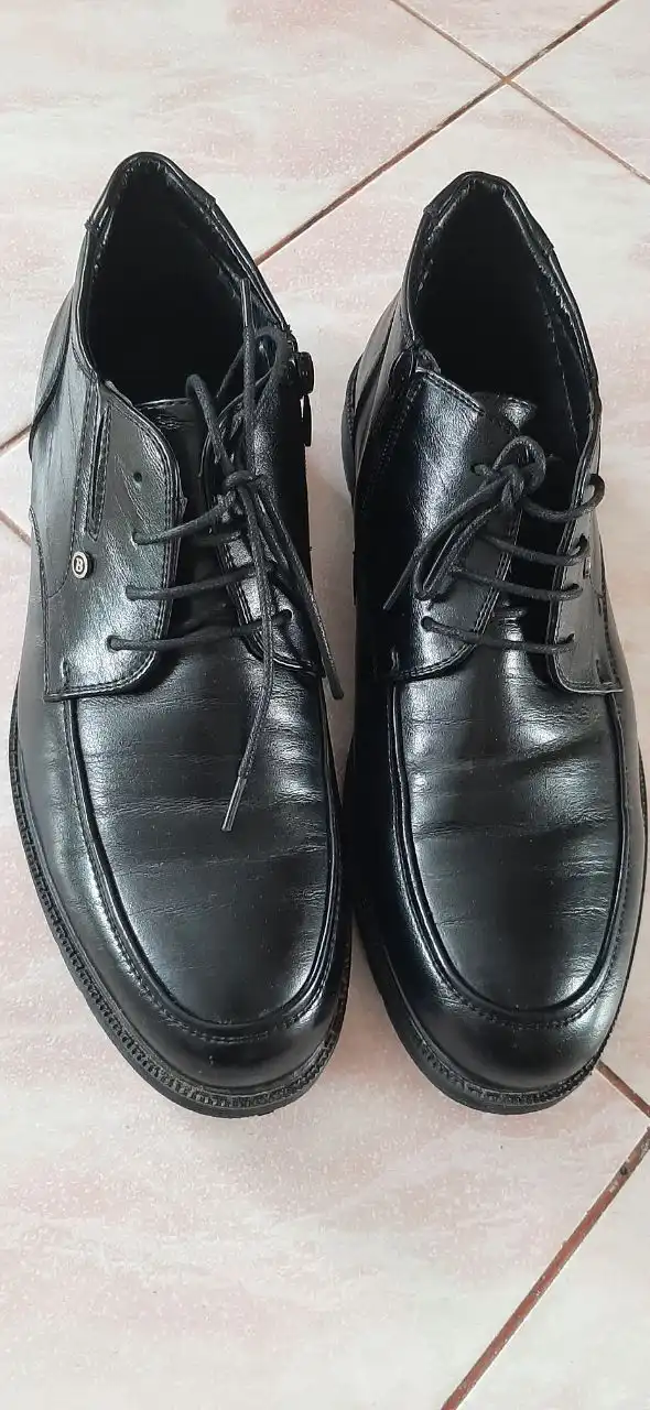 Мужские ботинки 45 размер, искусственная кожа