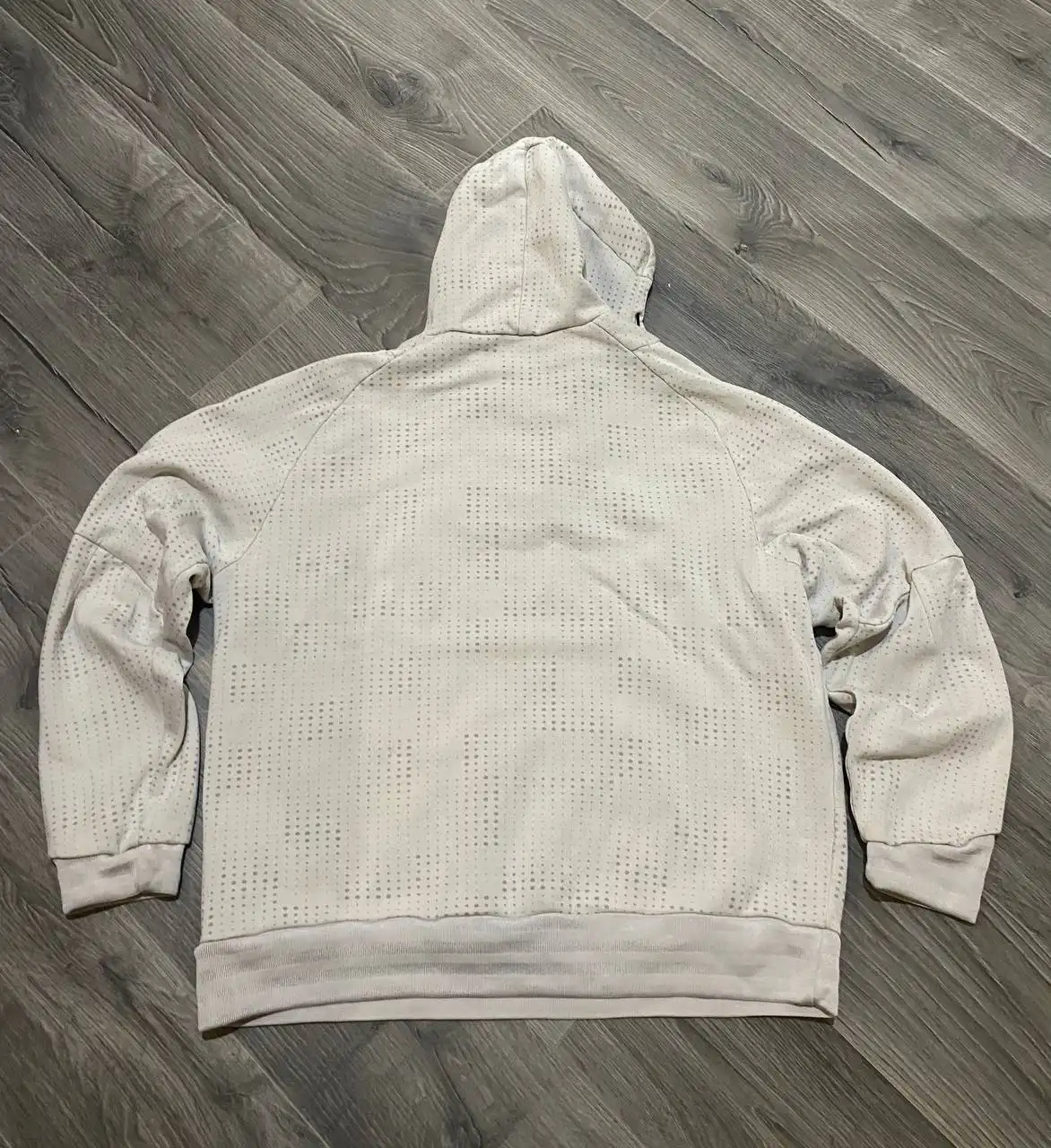 Толстовка Nike Sportswear XL светлая с перфорацией