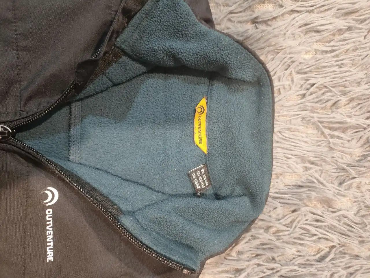 Джемпер флисовый Outventure детский размер 134