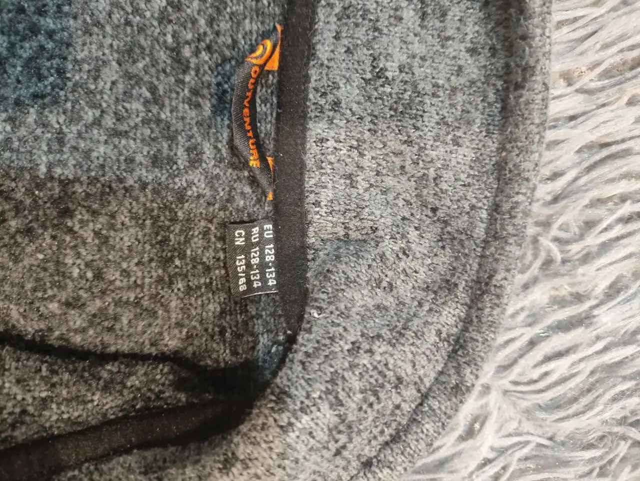 Джемпер флисовый Outventure детский размер 134