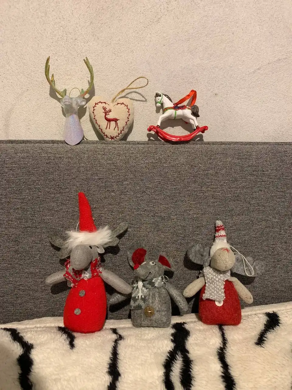 Ёлочные игрушки 6 шт в идеальном состоянии