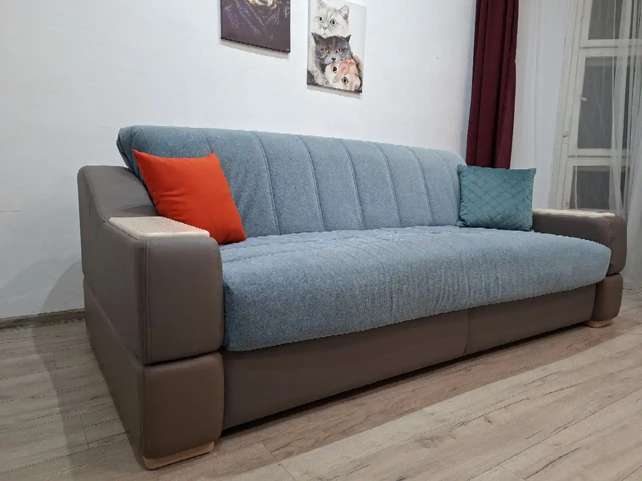 Диван MOON с ортопедическим основанием и съемным чехлом