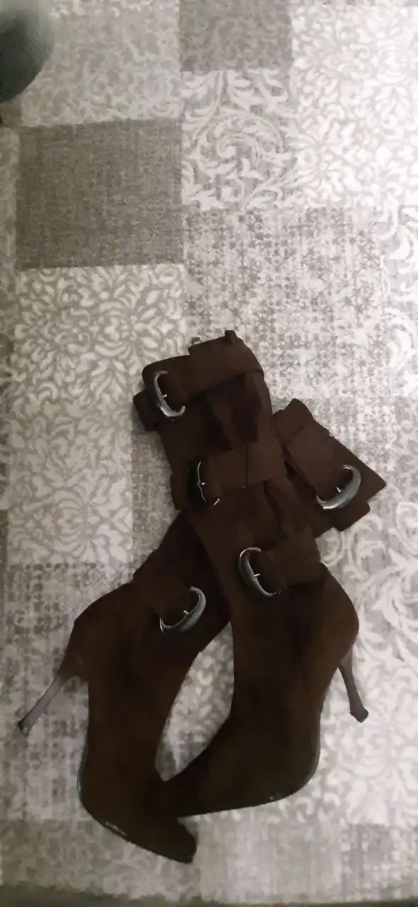 Сапожки замшевые 37 размер