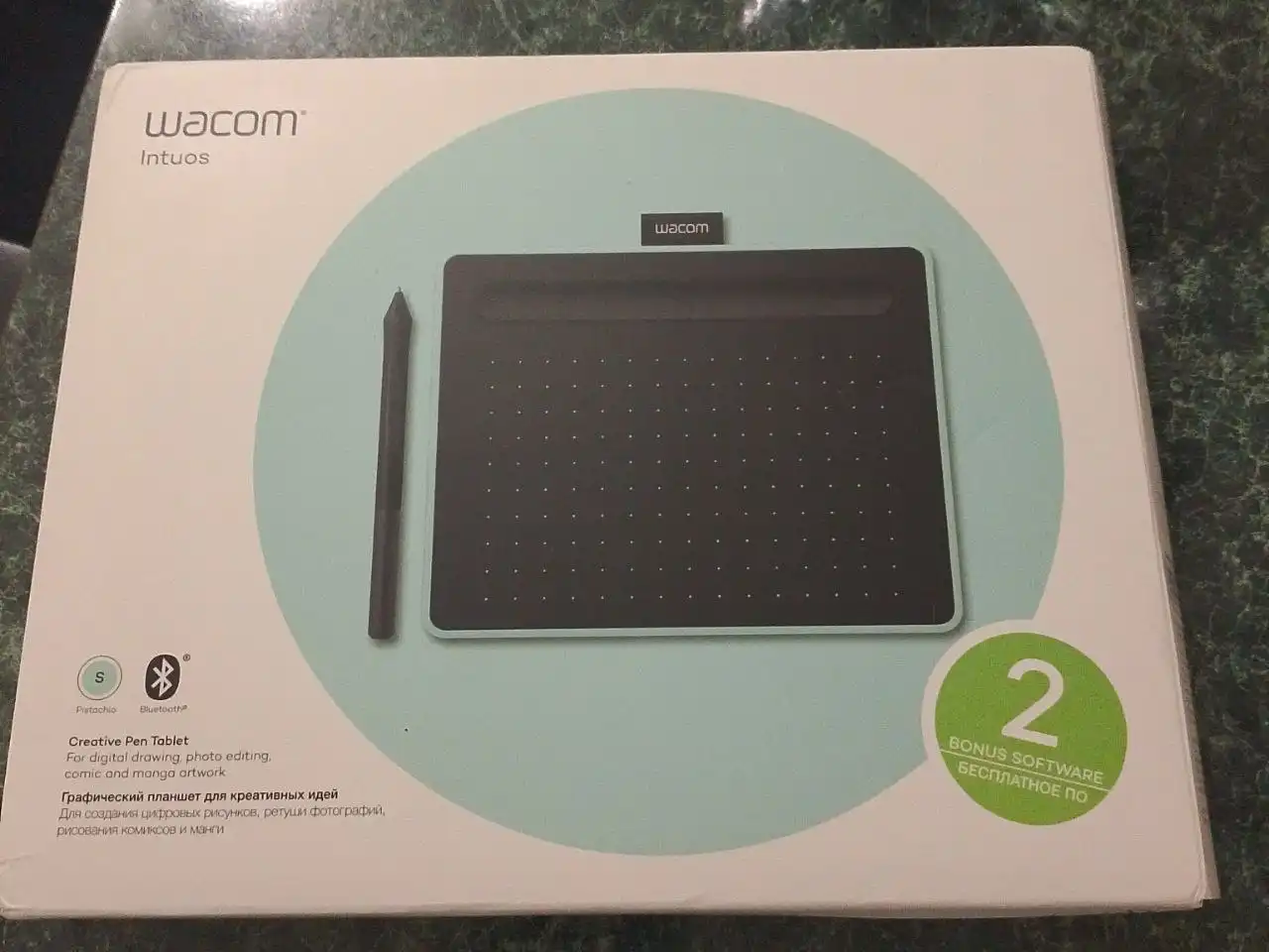 Почти новый графический планшет