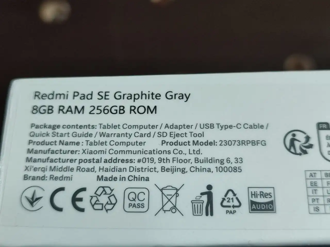 Планшеты Xiaomi Redmi Pad SE новые в упаковке