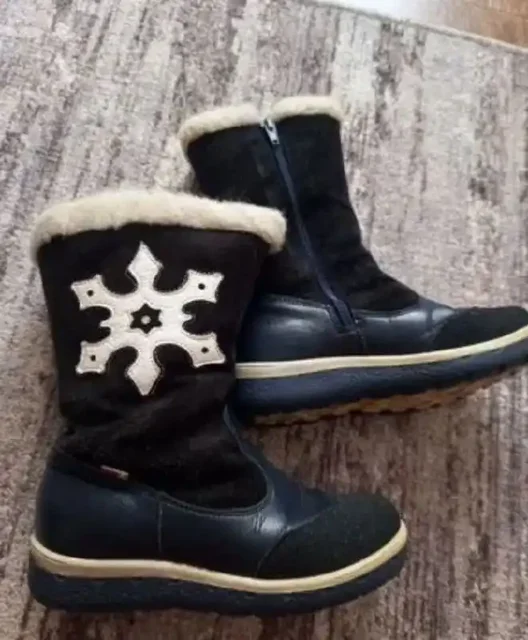 Натуральные зимние сапоги Лель для девочки размер 30 - Одежда в Калининград