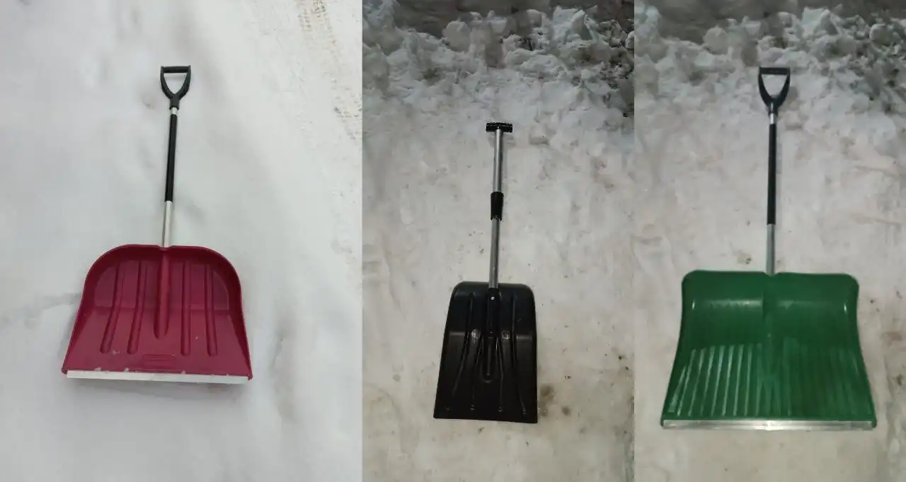 Лопаты для уборки снега разных размеров