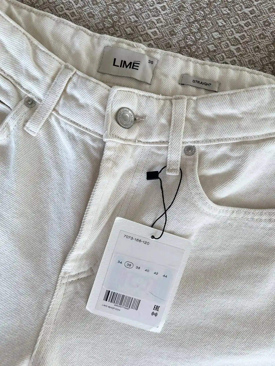 Джинсы Lime Straight 36 размер