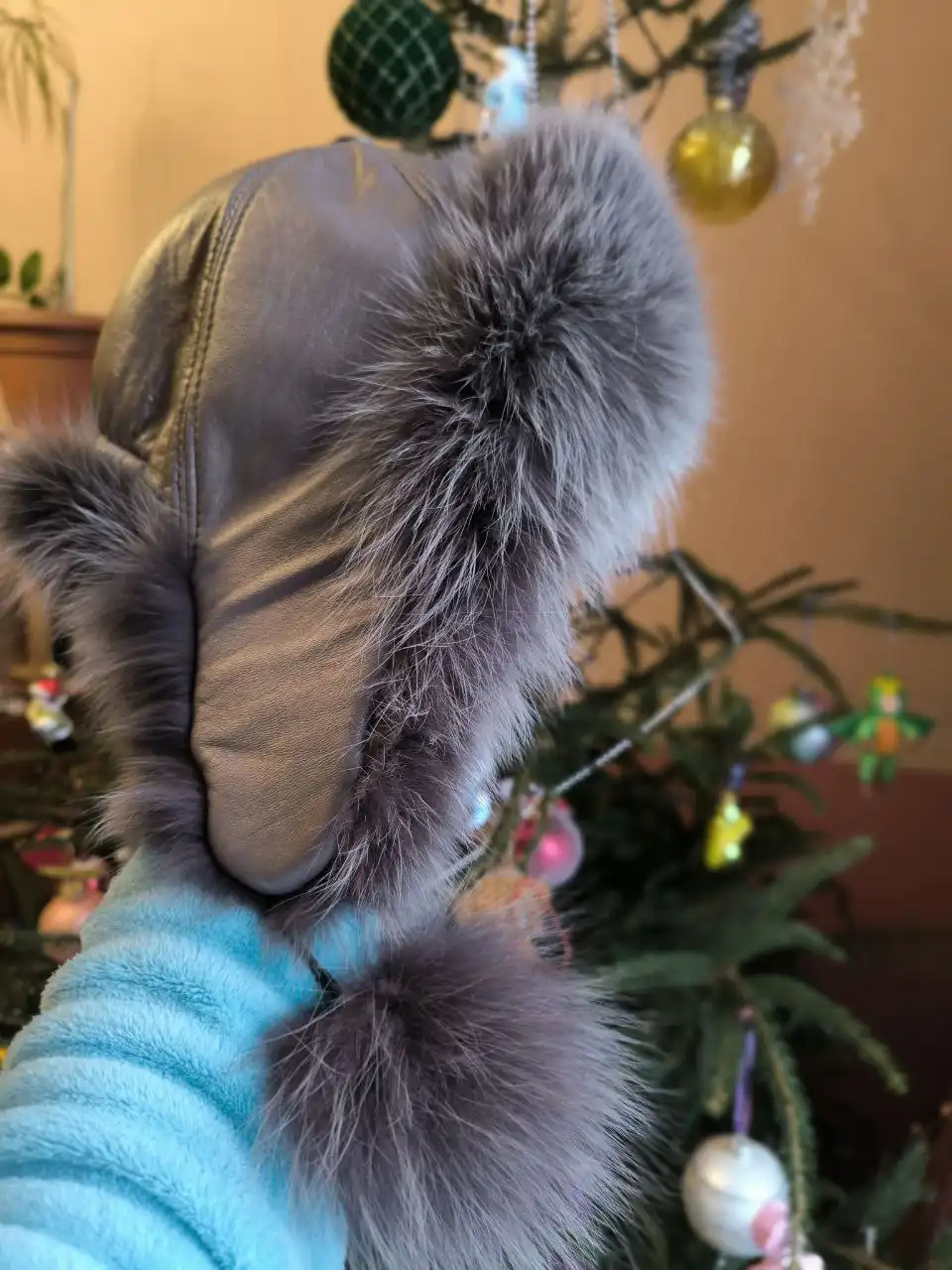 Продажа шапки из натурального меха